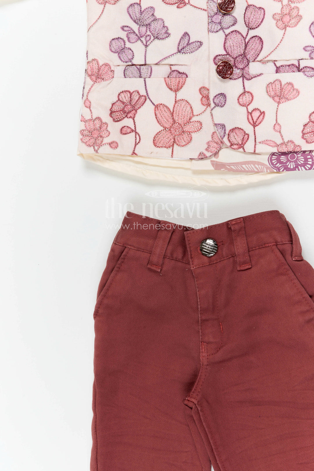 Boys Ethnic Jacket Suit for Weddings and Festive Family Gatherings