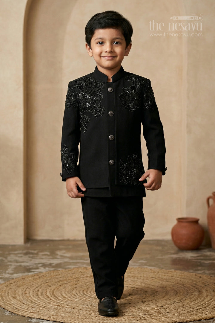 Boys Ethnic Jackets Set for Weddings and Festive Occasions