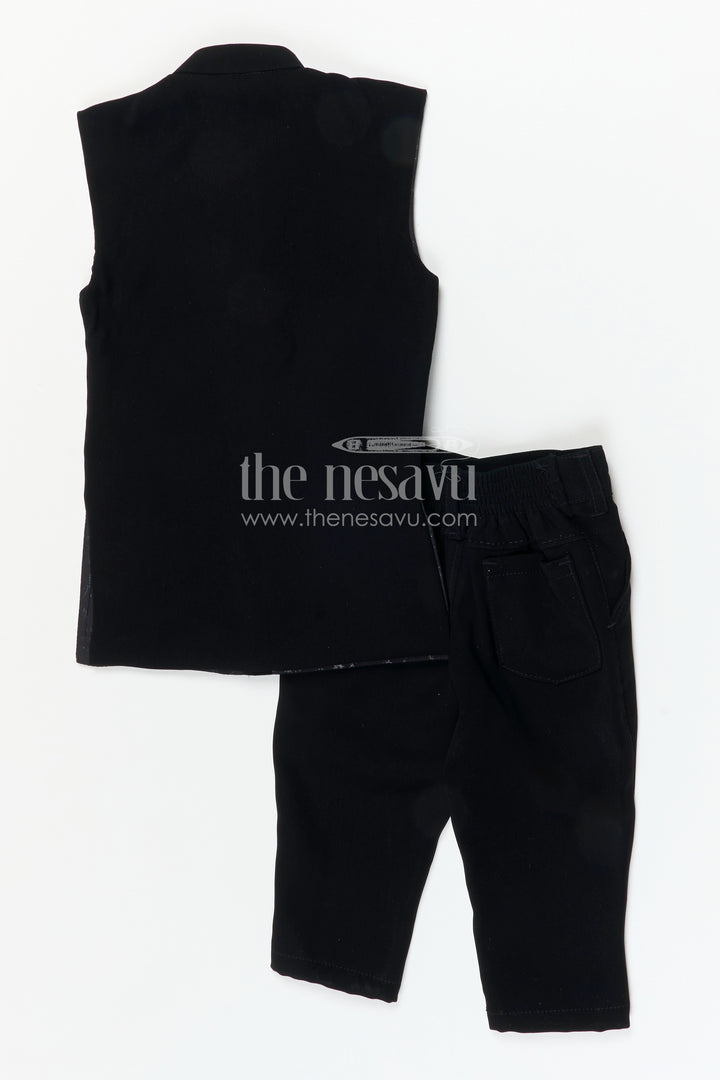 Boys Ethnic Jackets Set for Weddings and Festive Occasions