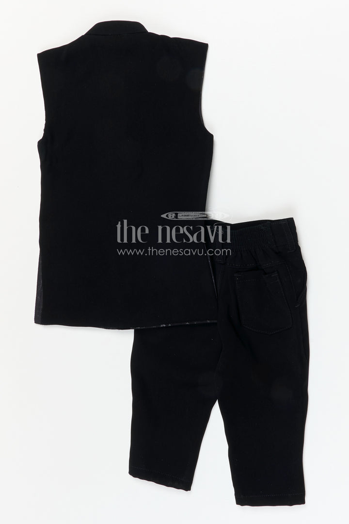 Boys Ethnic Jackets Set for Weddings and Festive Occasions