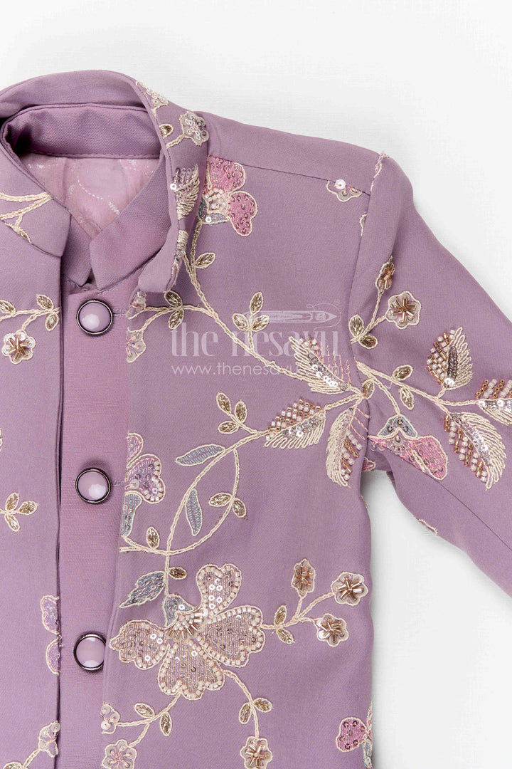 Boys Jacket Set for Festive Celebrations and Wedding Functions