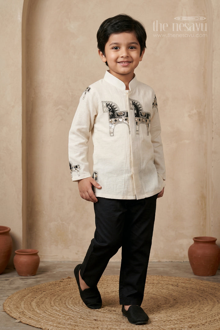 Boys Kurta Set for Festive Celebrations and Traditional Wear