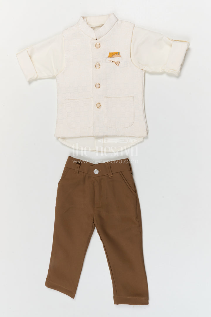 Boys Ethnic Jacket Set for Weddings and Party