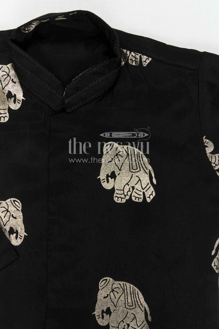 Boys Dhoti Outfit for Temple Ceremonies and Traditional Rituals