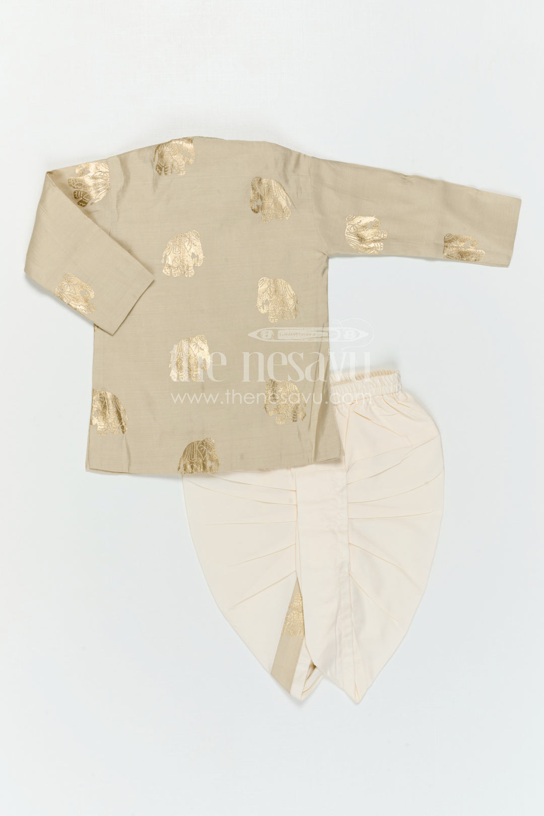 Baby Boys Dhoti Set for Naming Ceremony and Festive Traditions