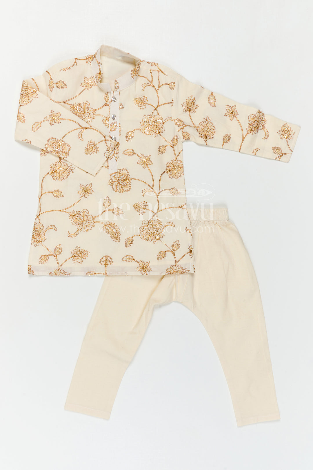 Boys Kurta Pajama Set for Wedding Functions and Family Celebrations