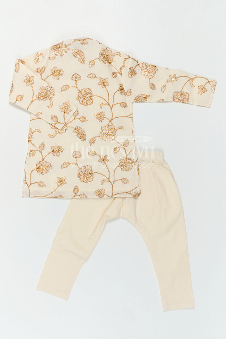 Boys Kurta Pajama Set for Wedding Functions and Family Celebrations