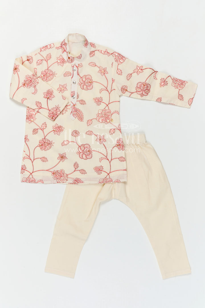 Kids Boys Kurta Set for Festive Photos and Traditional Occasions
