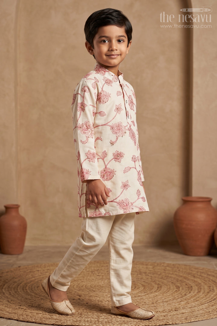 Kids Boys Kurta Set for Festive Photos and Traditional Occasions