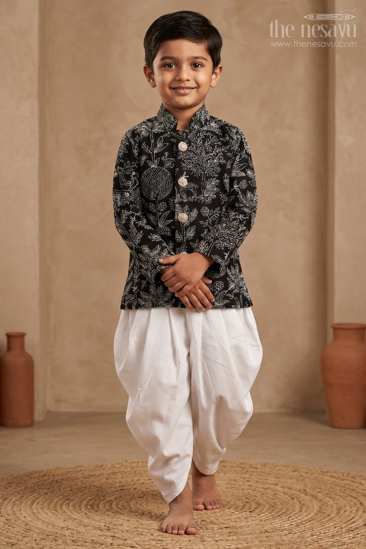 Boys Dhoti Outfit for Cultural Events and Traditional Ceremonies