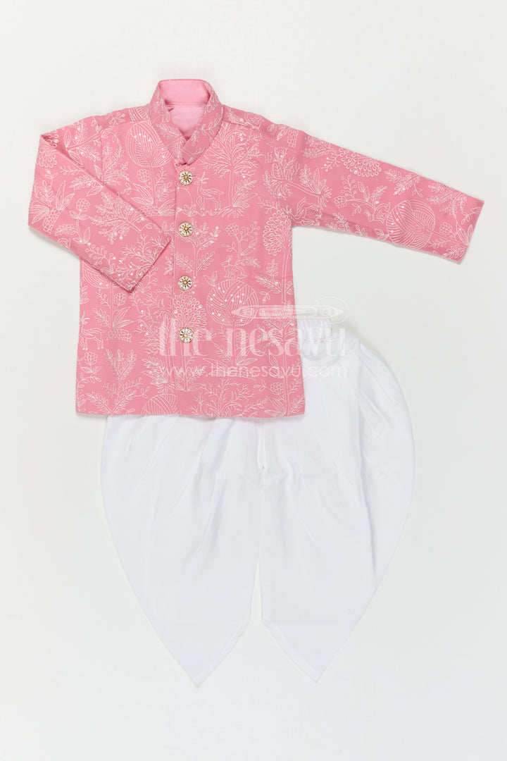 Boys Dhoti Set for Festive Rituals and Traditional Celebrations