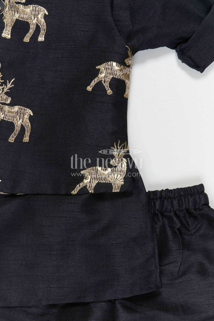 Boys Designer Jacket Set for Festive Occasions and Evening Events