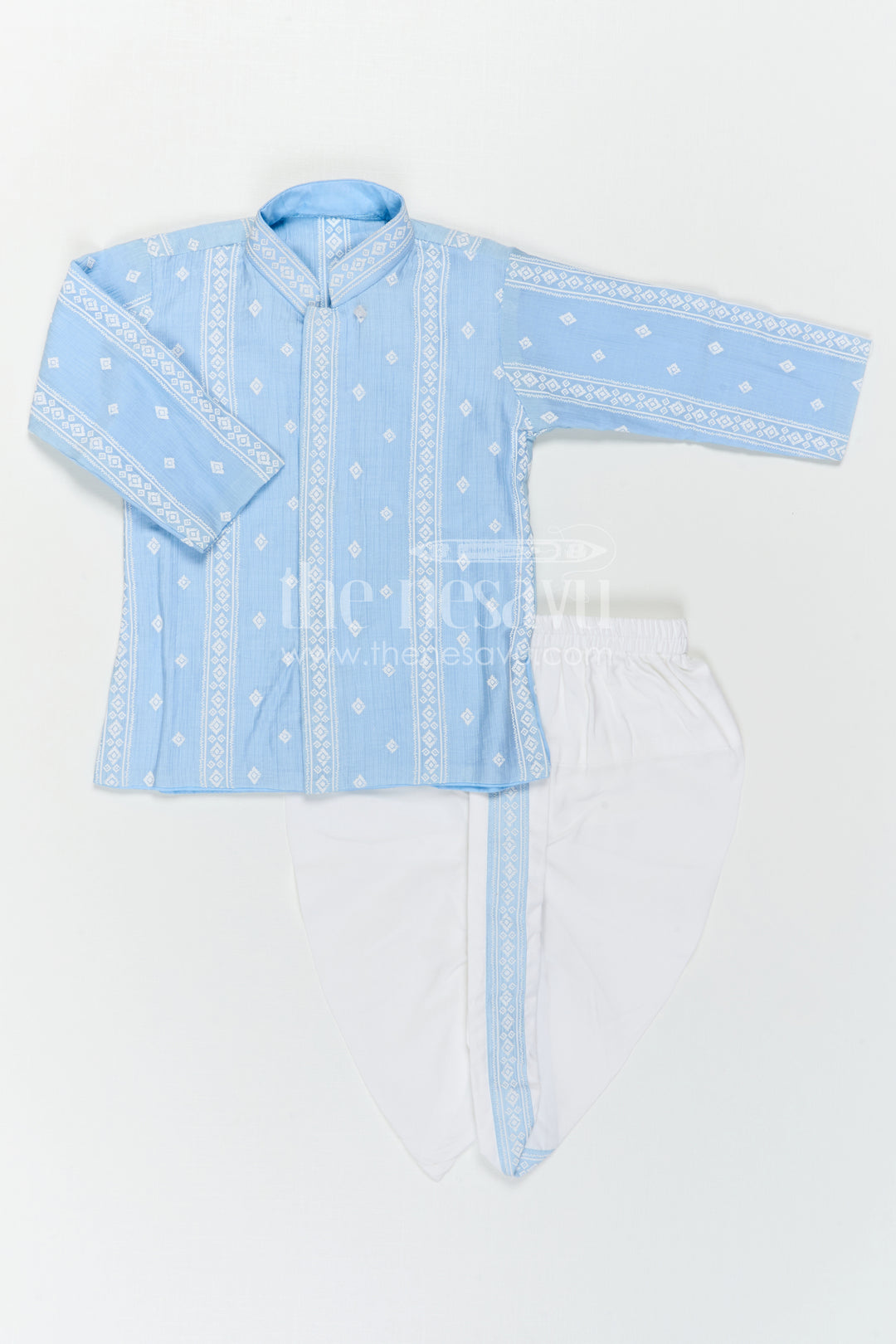 Boys Dhoti Set for Naming Ceremony and Traditional Rituals