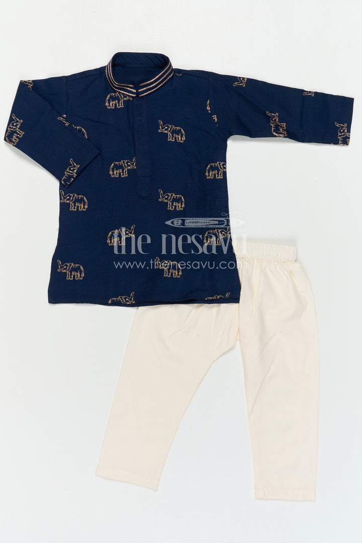 Boys Kurta Pajama Set for Festive Days and Family Gatherings