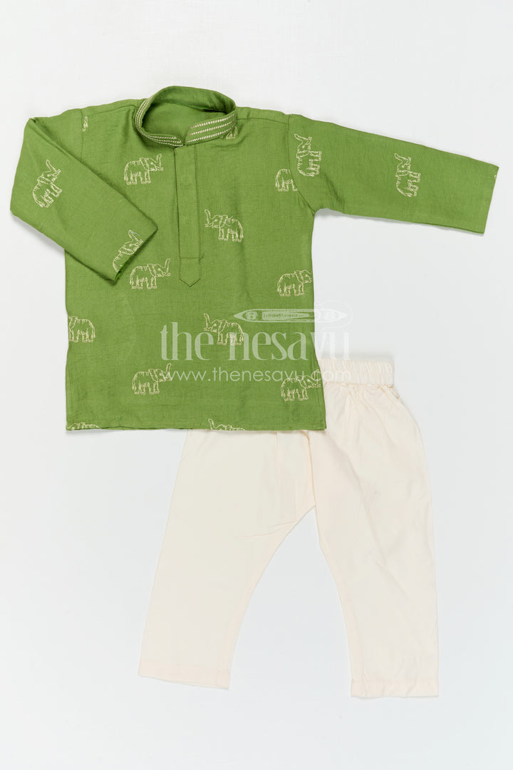 Kids Boys Kurta Set for Ethnic Celebrations and Festive Wear