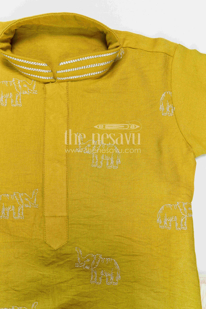 Boys Kurta Pajama Outfit for Festivals and Traditional Occasions