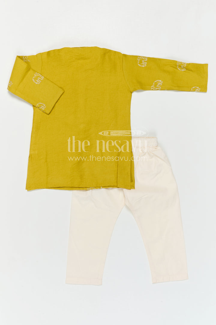 Boys Kurta Pajama Outfit for Festivals and Traditional Occasions