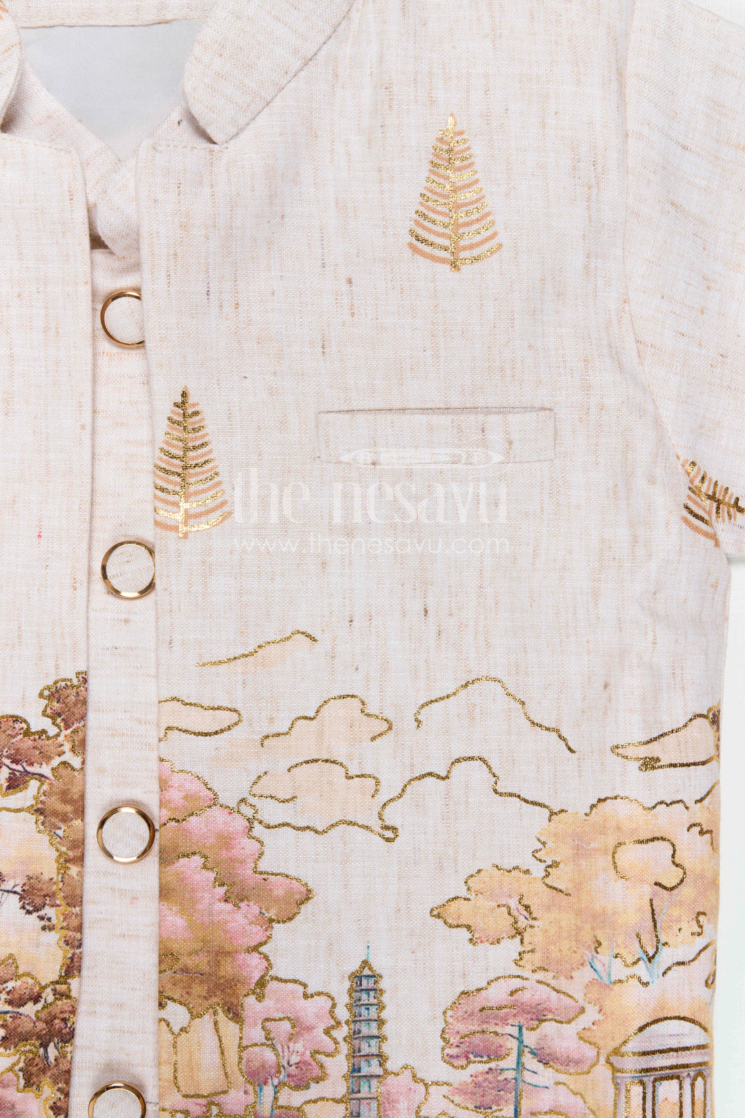 Boys Cotton Kurta Set for Festive Days and Casual Celebrations