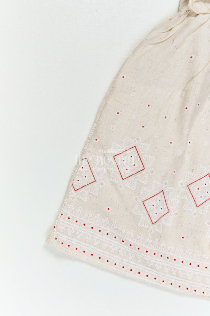 Baby Girl Embroidered Frock for Festive Days and Family Functions
