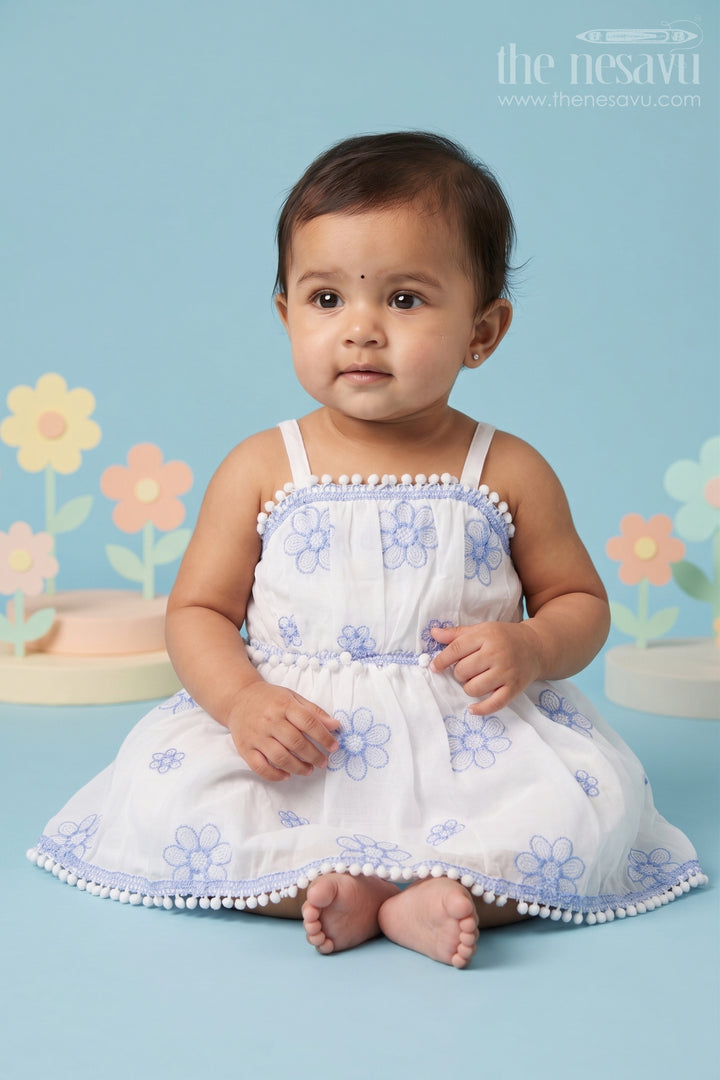 Baby Girl Frock for Naming Ceremony and Casual Outings