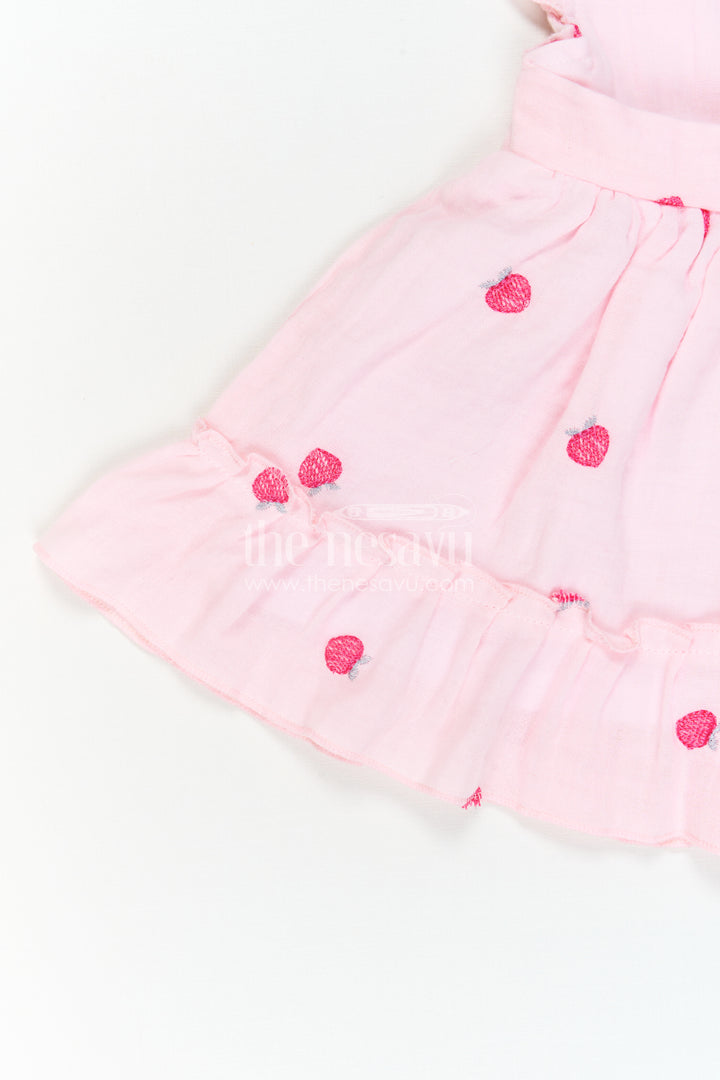 Baby Girl Cotton Frock for Summer Outings and First Birthdays
