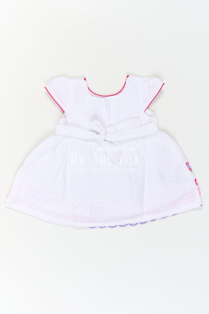 Baby Girl Frock for Naming Ceremony and Family Photo Moments