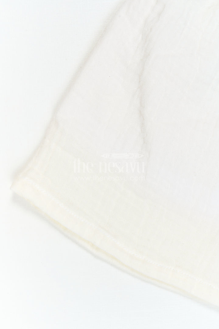 Baby Cotton Frock for First Birthday Photoshoot