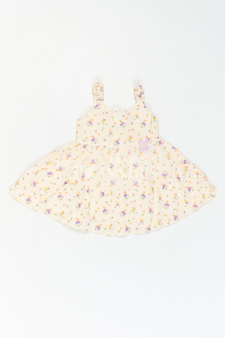 Infant Floral Frock for Birthday Playdates