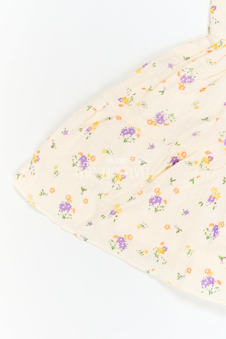 Infant Floral Frock for Birthday Playdates