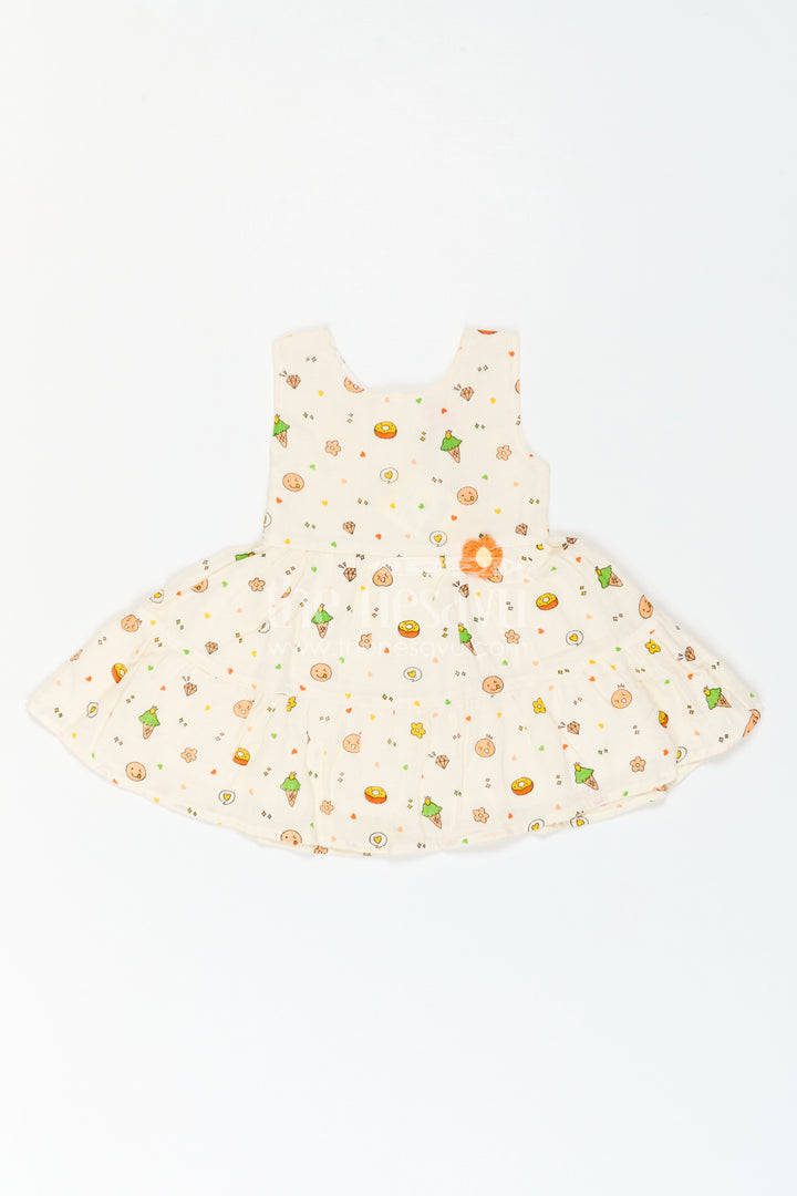 Baby Floral Frock for Cheerful Birthday Outings