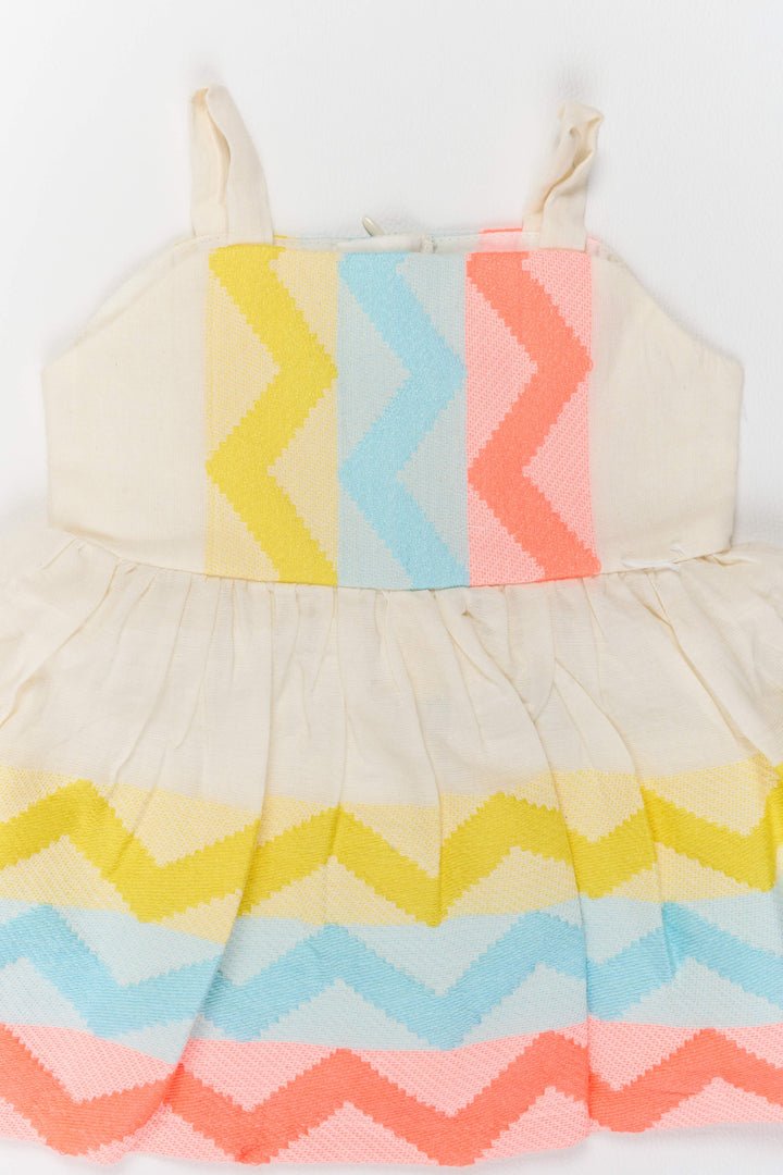 Baby Girl Cotton Blend Frock for Birthdays Playdates and Cheerful Outings