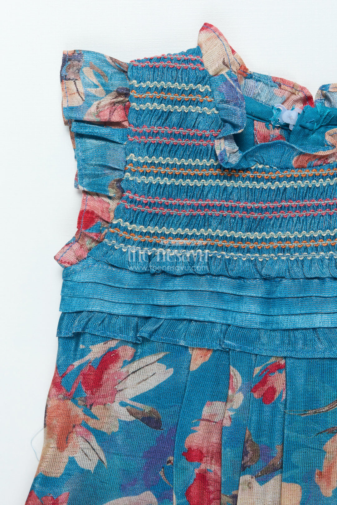 Girls Cotton Frock with Digital Print for Casual Outings and Playdates