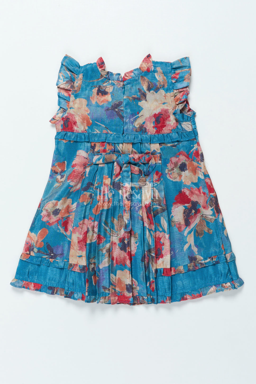Girls Cotton Frock with Digital Print for Casual Outings and Playdates
