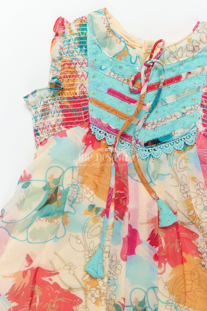 Baby girl frock for birthday and festive celebrations