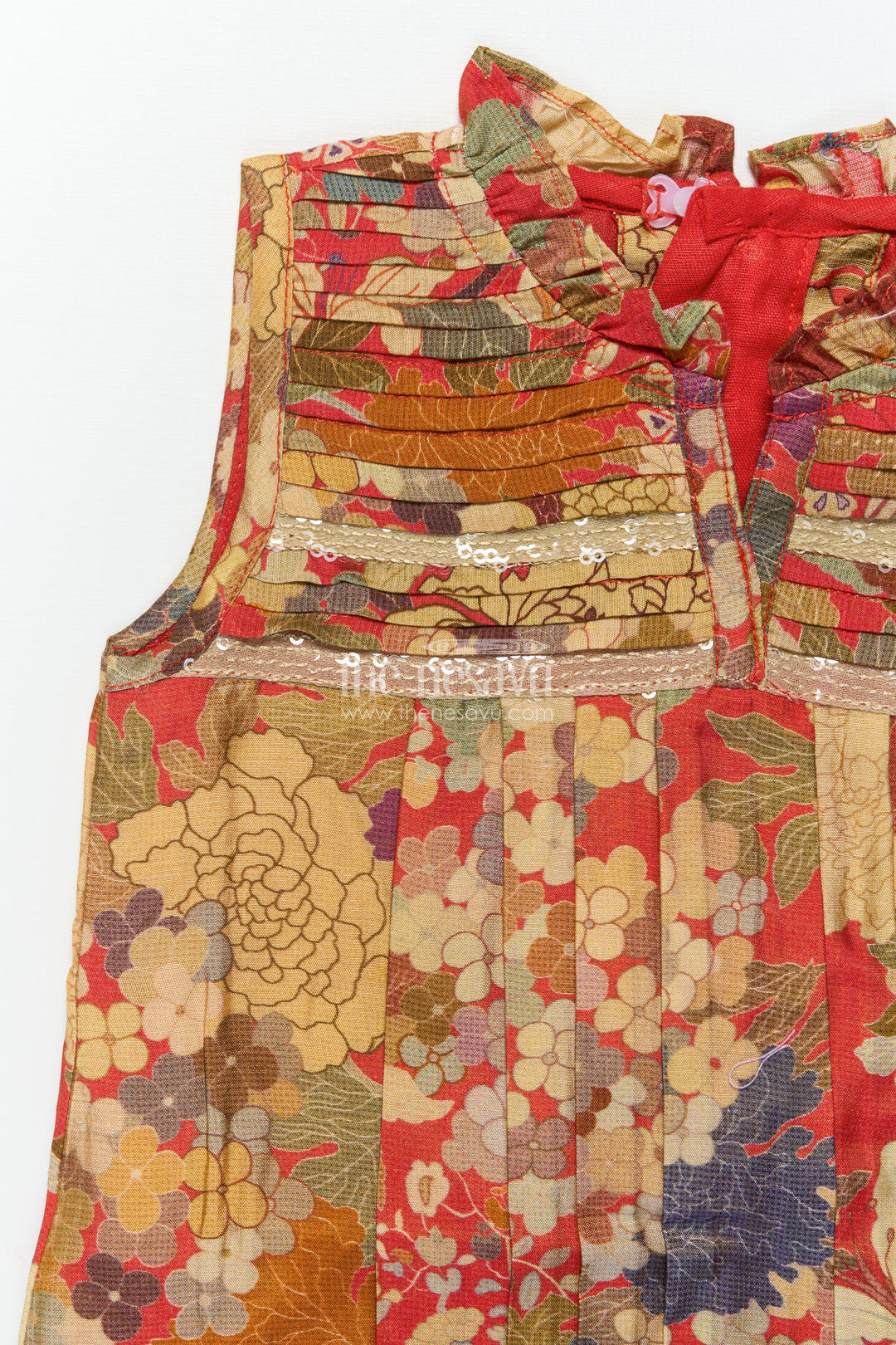 Baby girl cotton frock for playdates and casual celebrations