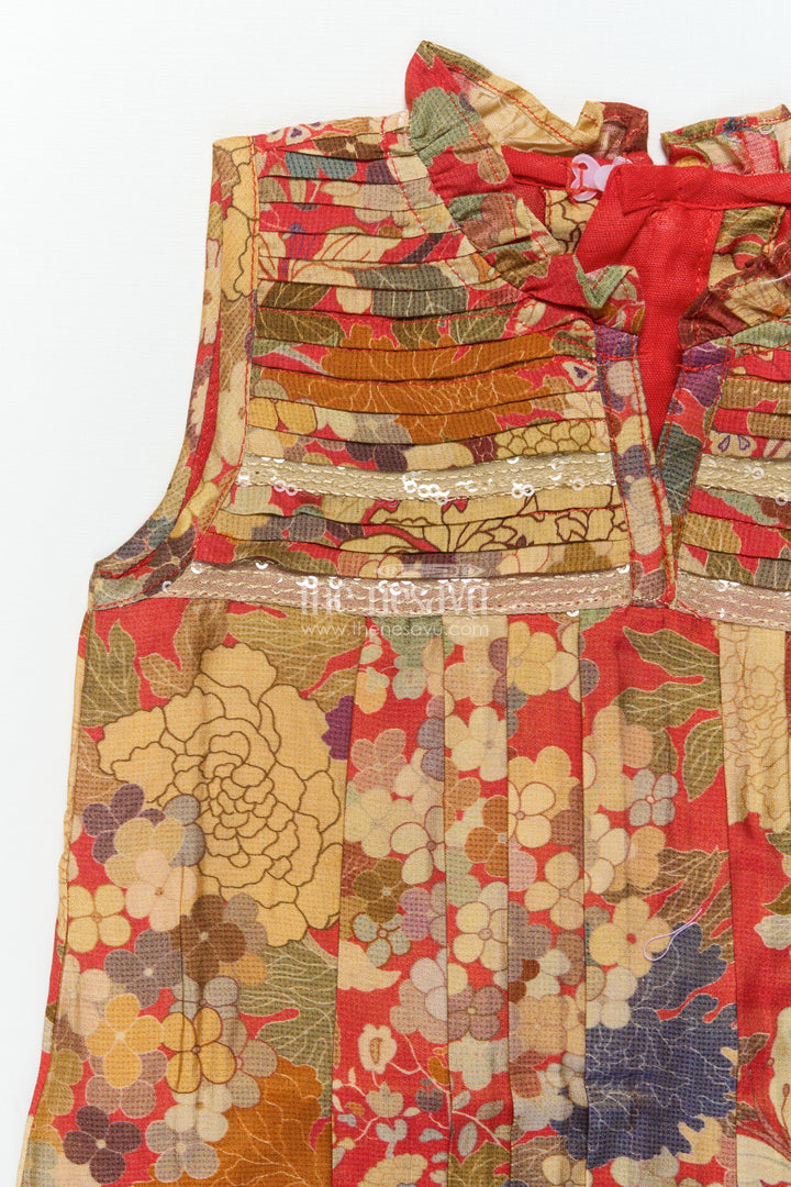 Baby girl cotton frock for playdates and casual celebrations