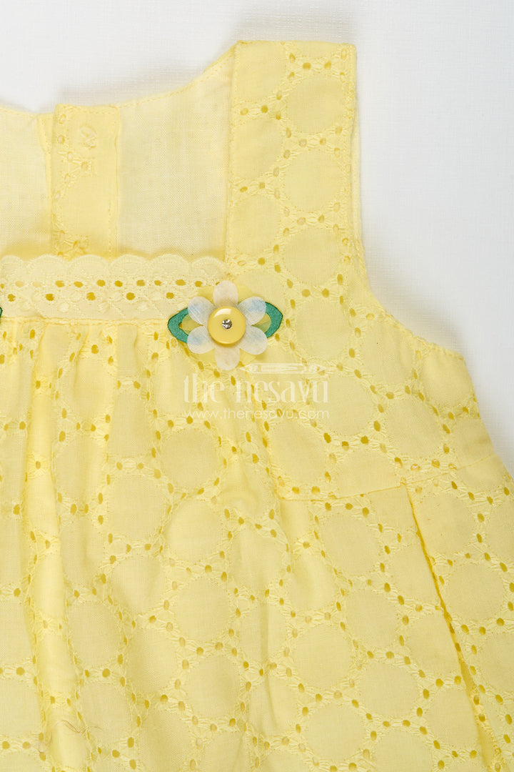Cotton Dress For Girls With Bloomer Dailywear Combo