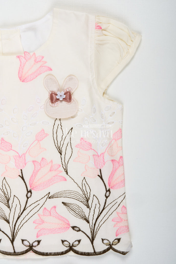 Baby Girl Cotton Set Embroidered Playwear Combo