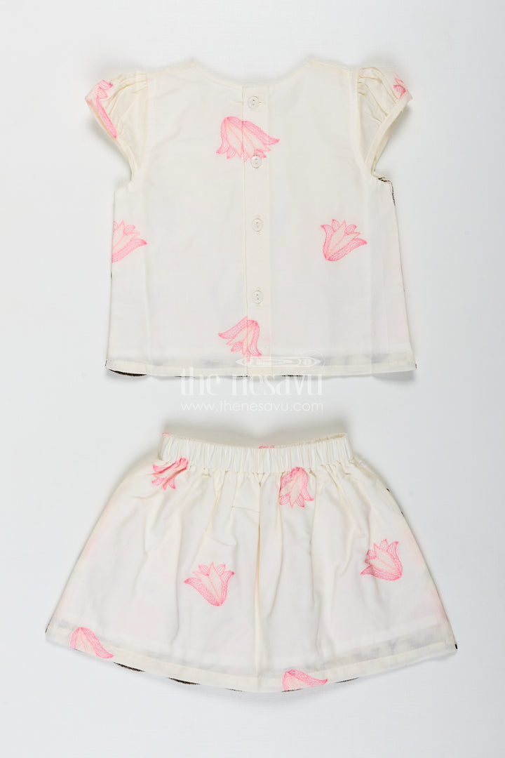 Casual Baby Set For Girls Floral Everyday Wear
