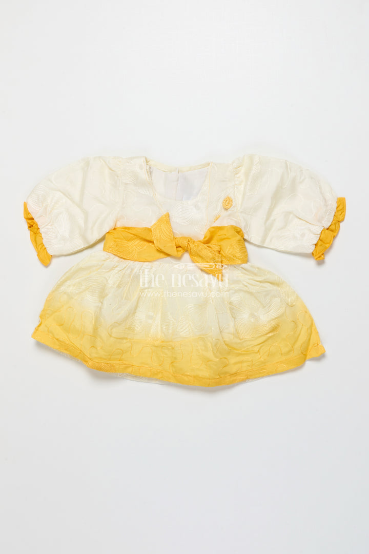 Baby Cotton Frock for Naming Ceremony and First Milestone Events