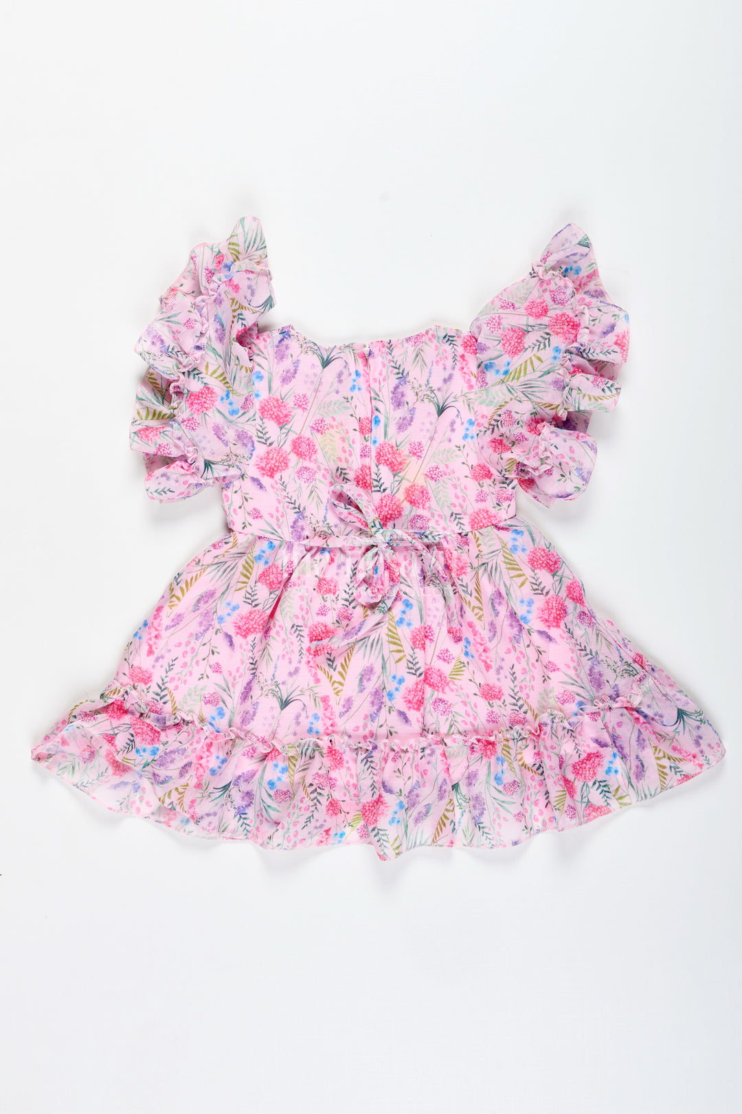 Sleeveless Floral Frock For Baby Girls Daily Wear
