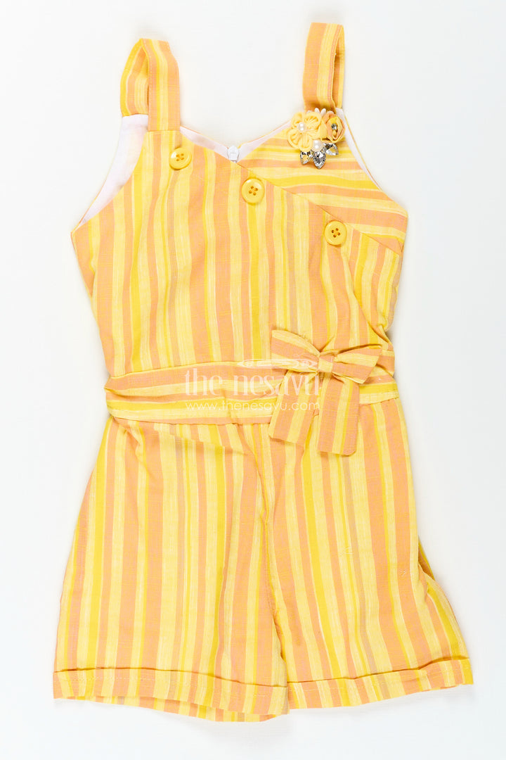Baby dungaree outfit for summer travel and playtime