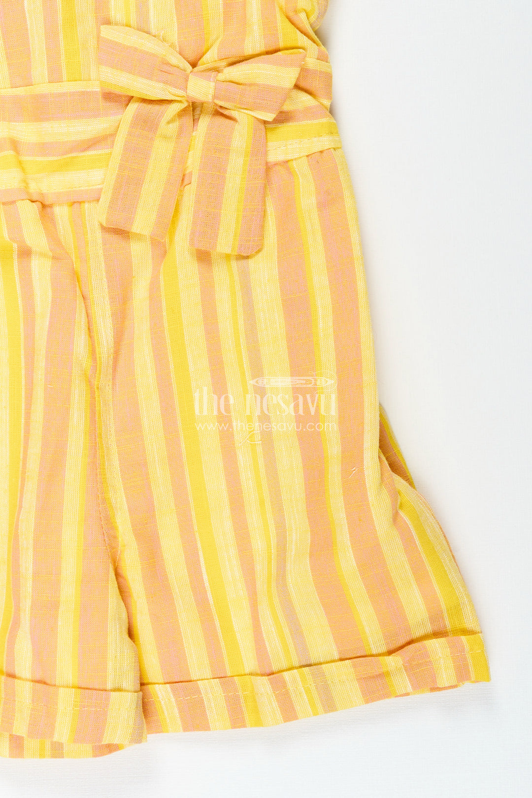 Baby dungaree outfit for summer travel and playtime