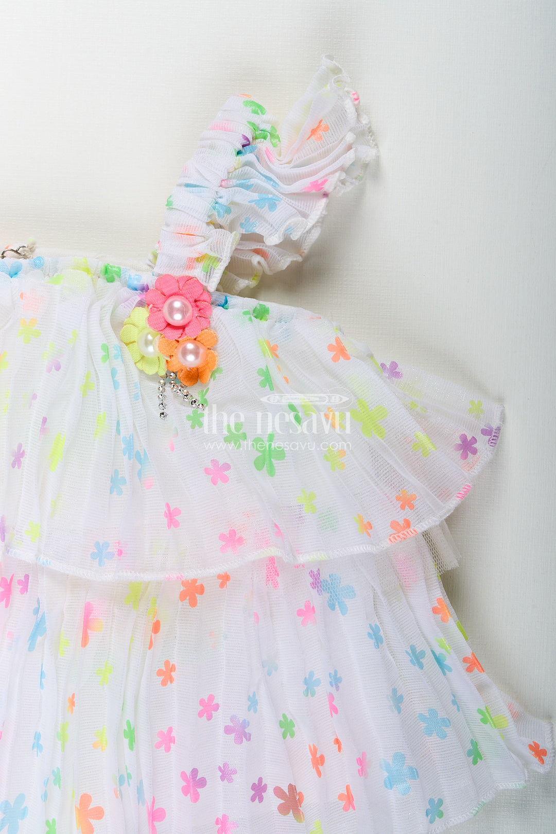 Girls floral casual set for birthdays and playdates