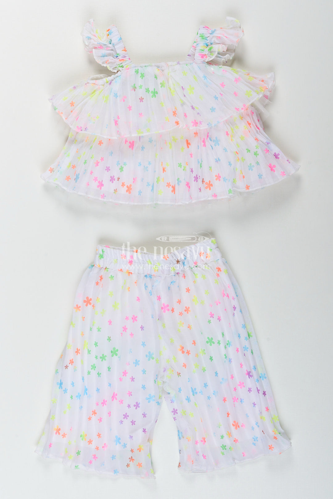 Girls floral casual set for birthdays and playdates