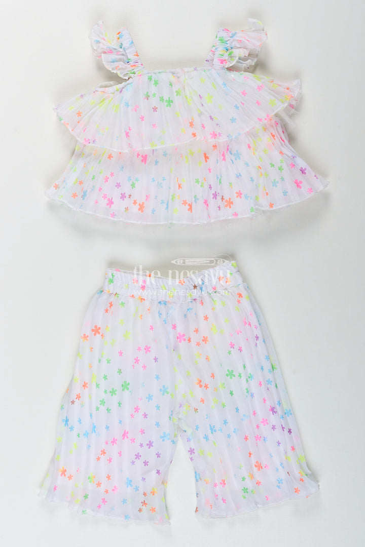 Girls floral casual set for birthdays and playdates