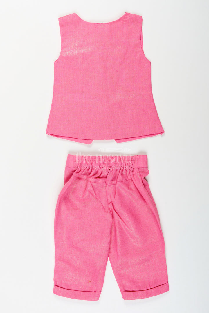 Girls formal vest and pants set for functions and birthdays