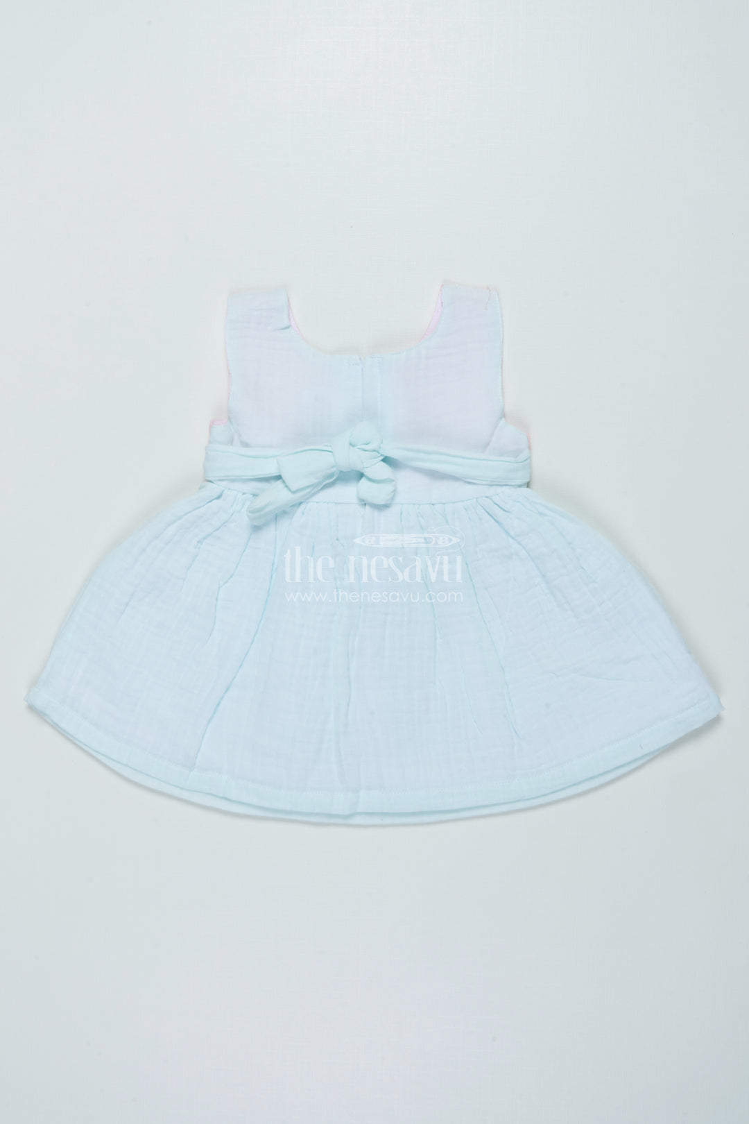 Muslin Cotton Frock for Baby Girls for Summer Play and Daily Wear