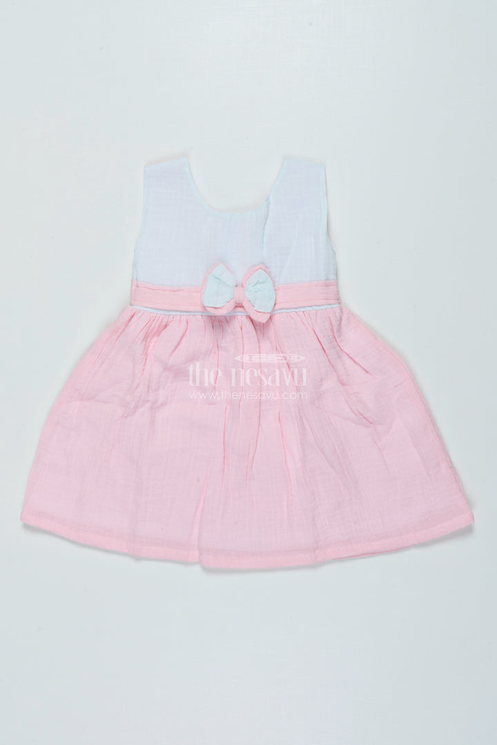 Sleeveless Cotton Frock for Baby Girls for Birthdays and Casual Photoshoots