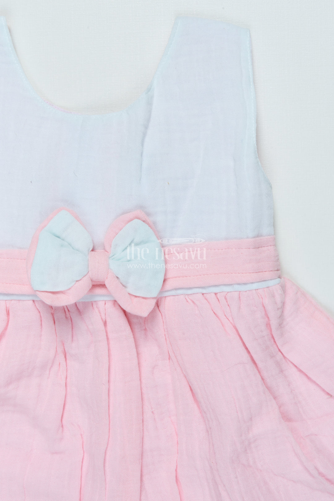 Sleeveless Cotton Frock for Baby Girls for Birthdays and Casual Photoshoots